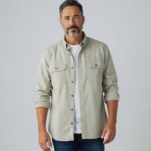 Orvis Lightweight Long Sleeve Shooting Shirt - Size Large